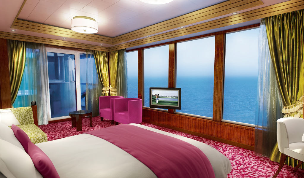 Розовая спальня