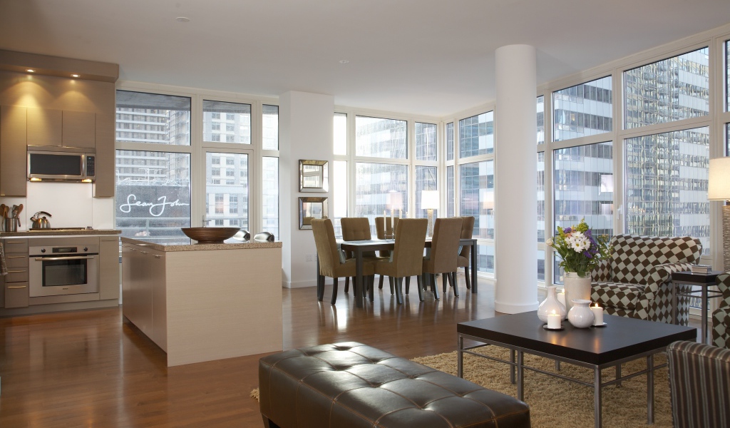 Комната в мегаполисе