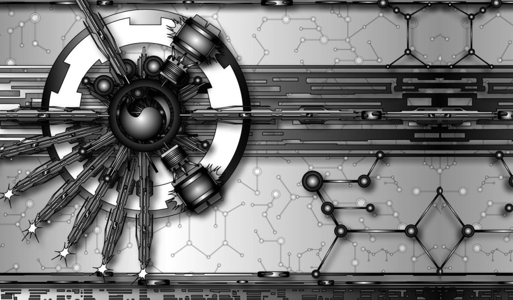 3Д механизм, абстракция