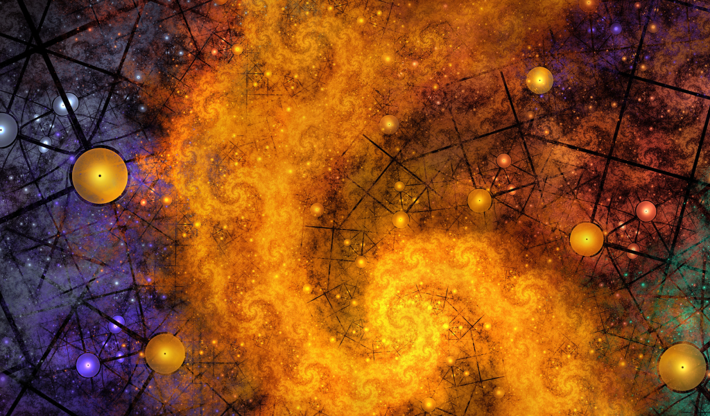 Абстрактная конструкция бесконечности