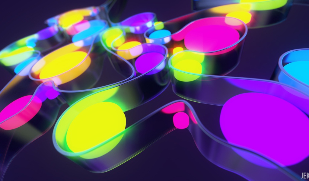 Огни среди стеклянных волн