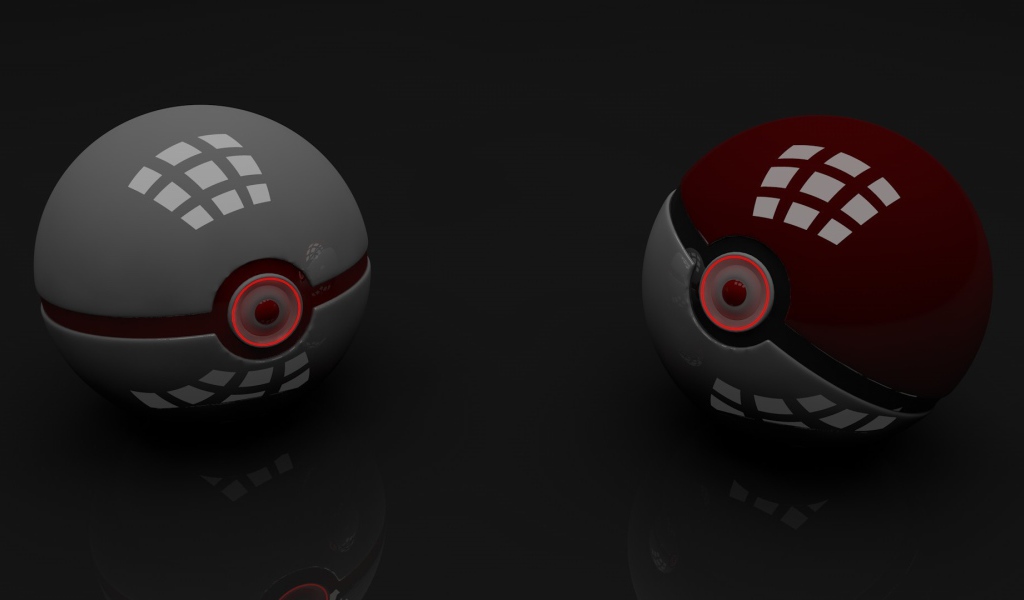 Шары для покемонов, 3-Д графика