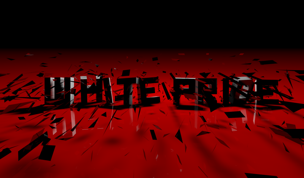 Черные буквы, 3Д модель