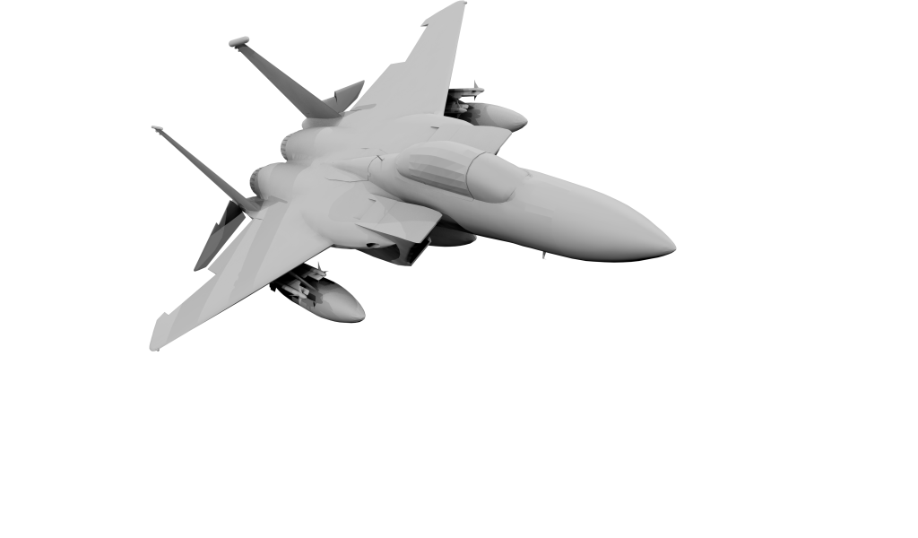 Истребитель, 3Д модель