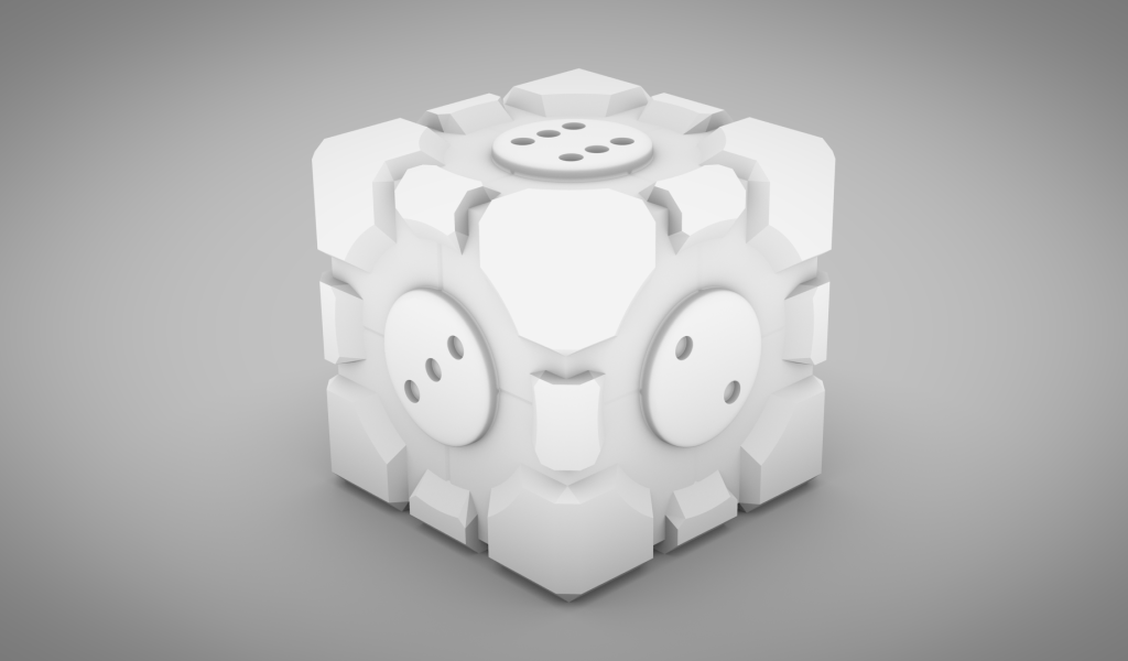 Футуристический игральный кубик