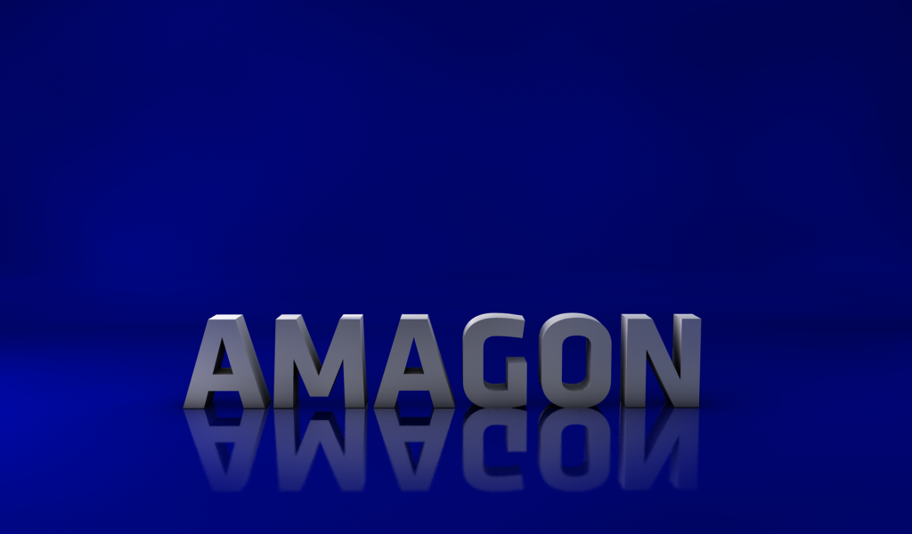 Серые буквы на голубом фоне, 3Д модель