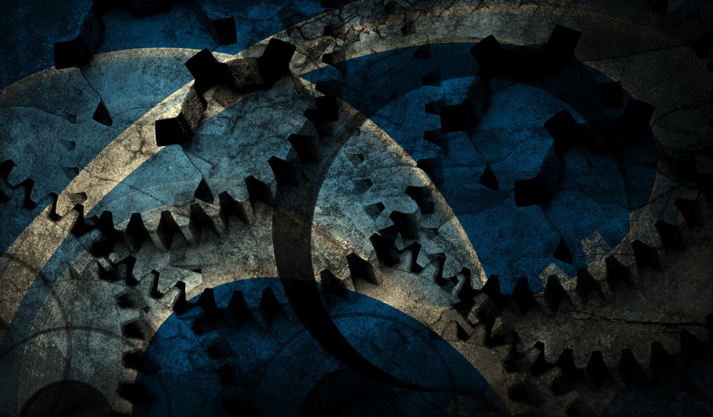 Орнамент на шестеренках