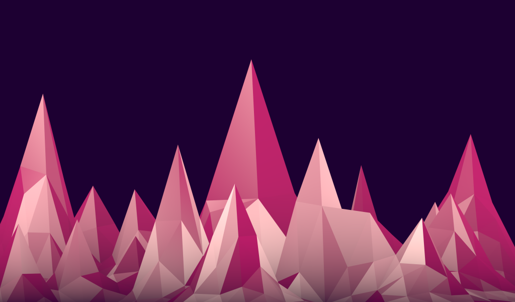 Розовые горы, 3Д графика