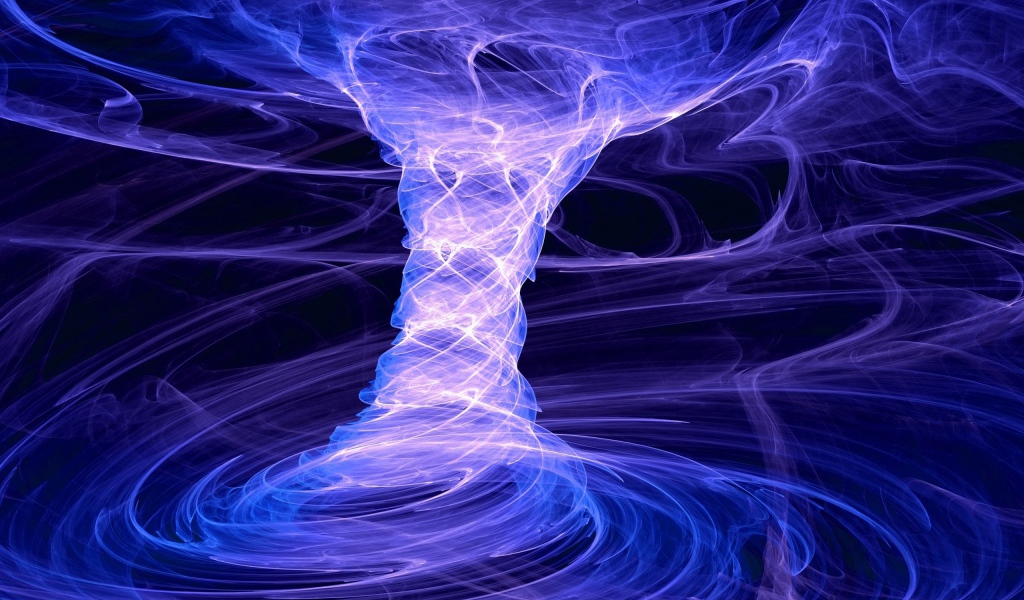 Энергетическое торнадо, 3-Д графика