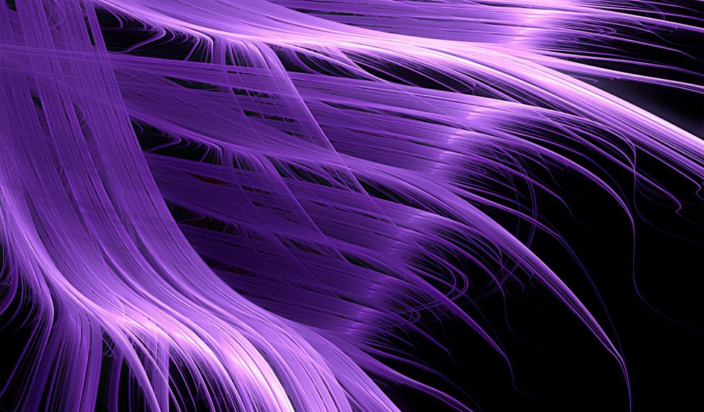 Фиолетовые абстрактные волны