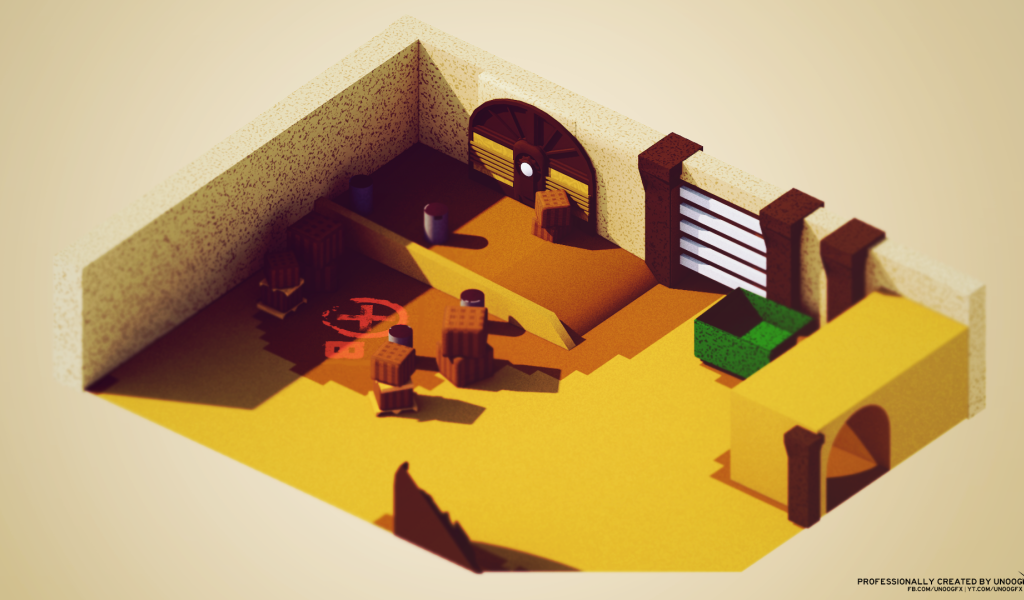 Комната в игре, 3Д графика