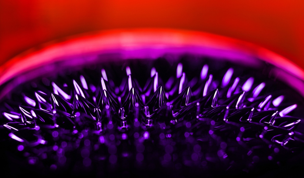 Щетинки ферромагнитной жидкости