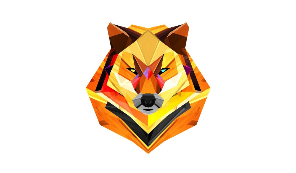 Голова лисы, 3-Д графика