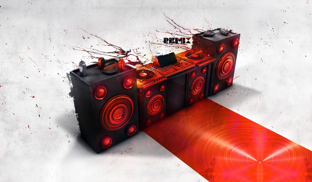 Музыкальная установка для дискотеки