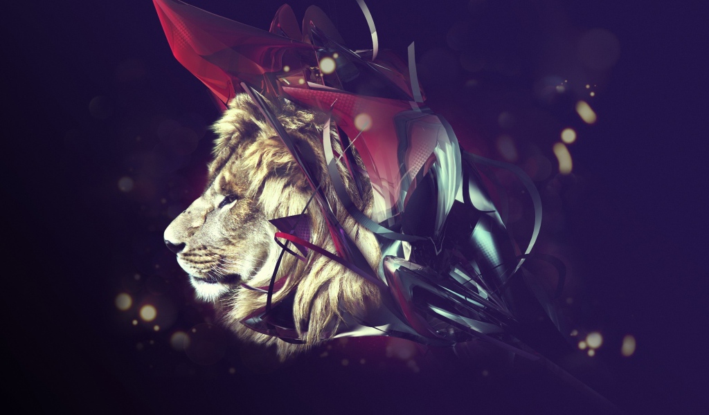 Голова льва