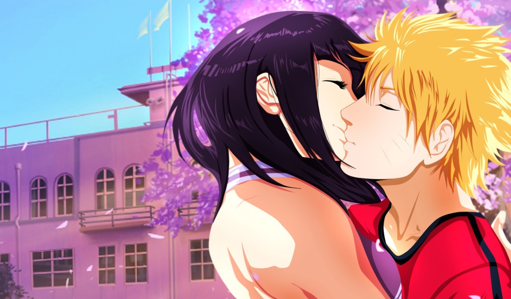 Влюбленная пара, аниме Наруто