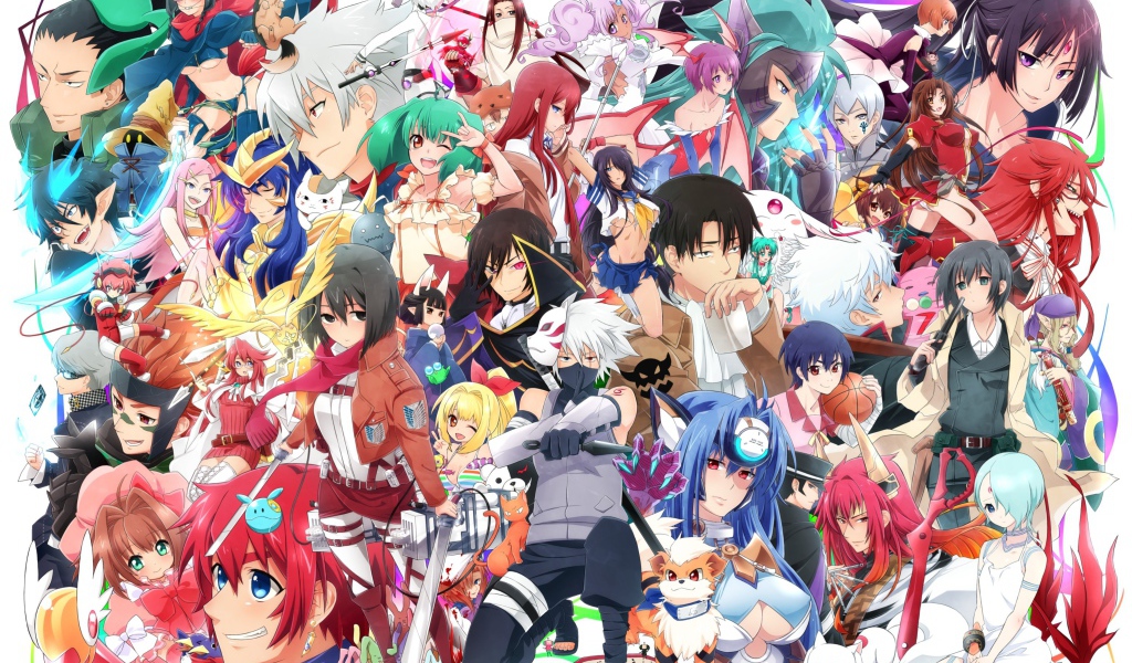 Абсолютно все герои аниме