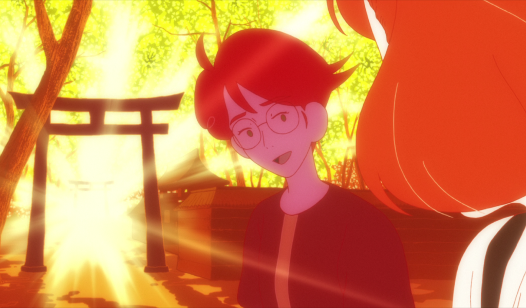 Акаши из аниме The Tatami Galaxy