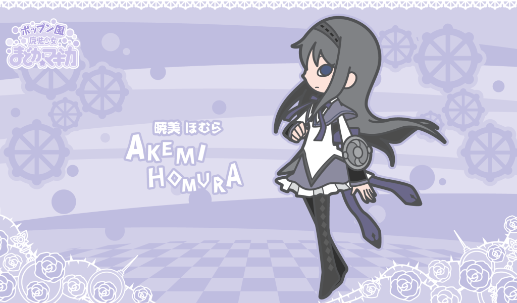 Акеми Хомура из аниме Девочка-волшебница Мадока