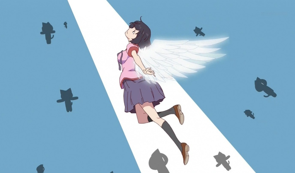 Ангел в аниме Monogatari Series