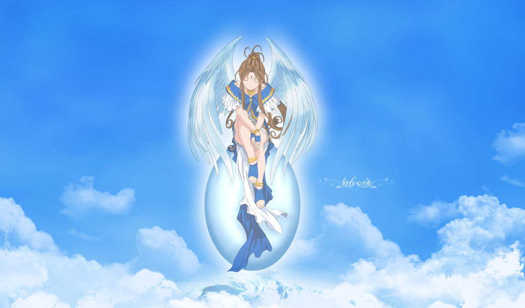 Ангел в небе, аниме Belldandy