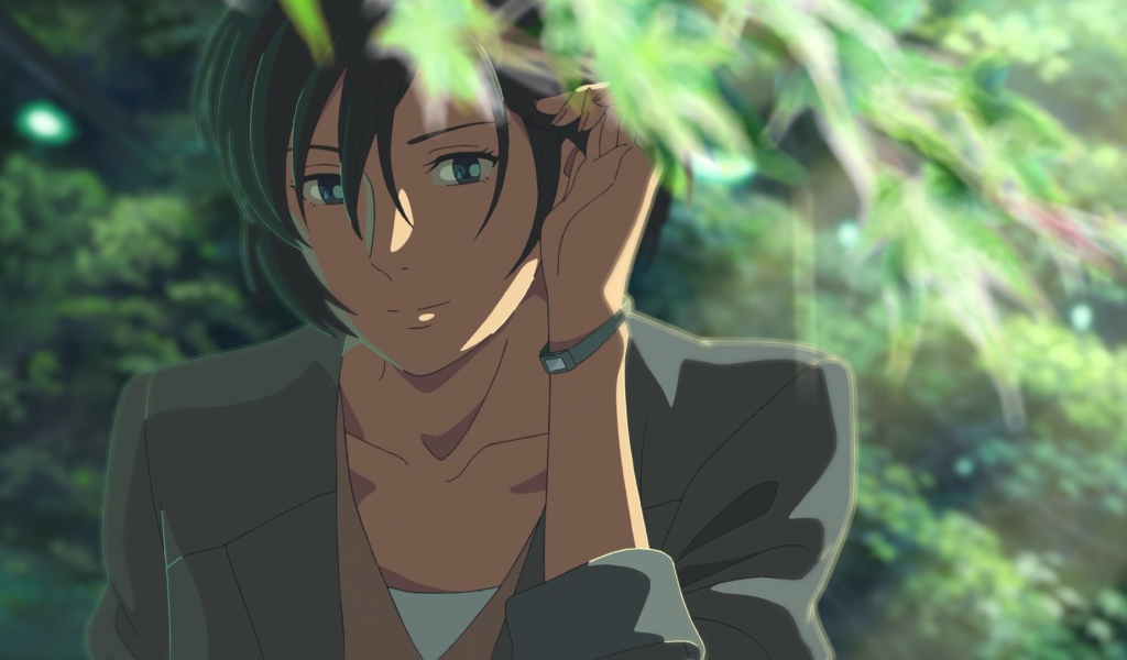 Персонаж аниме Сад изящных слов