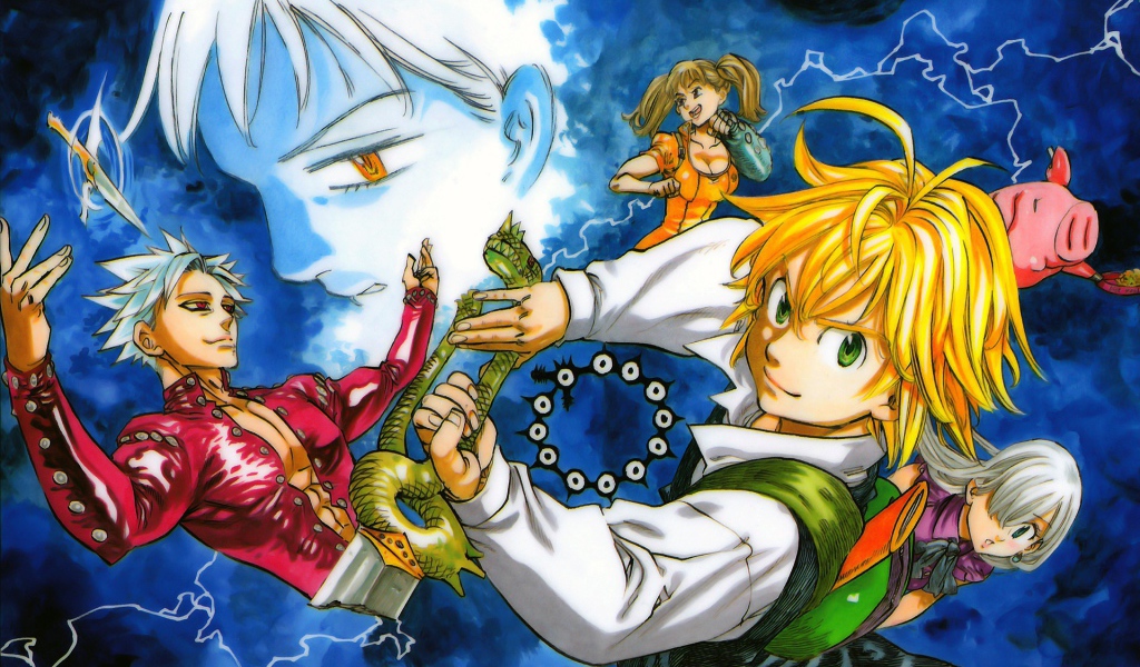 Персонажи аниме Nanatsu no Taizai
