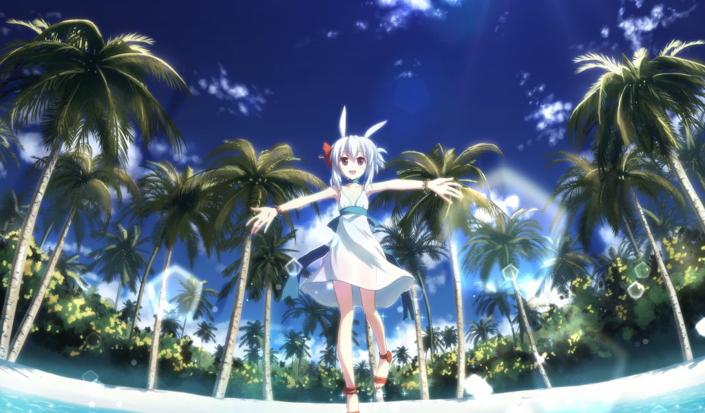 Девушка в аниме DJ Max