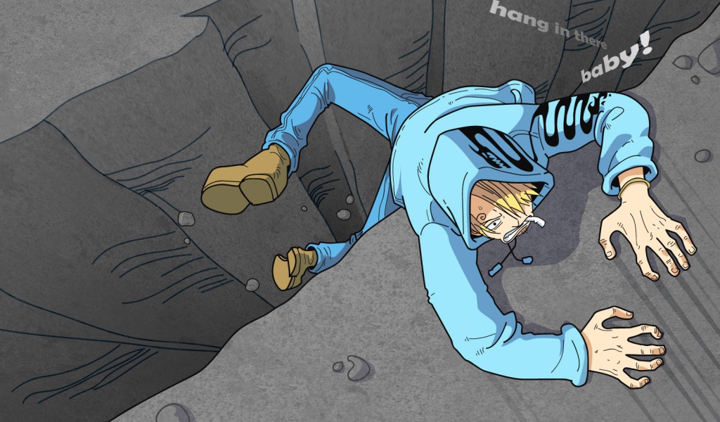 Герой аниме Большой куш на краю пропасти