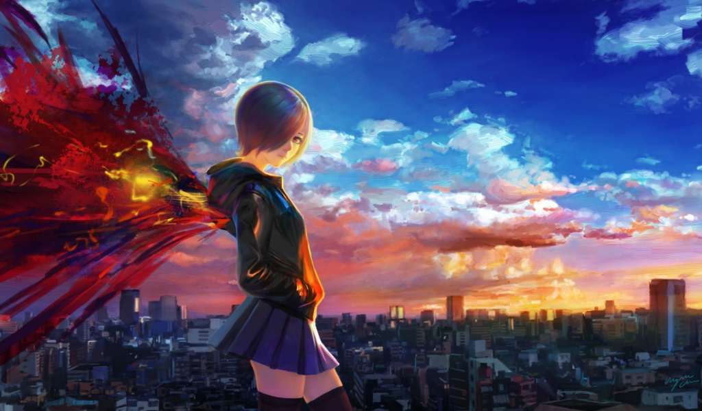 Аниме Touka Kirishima