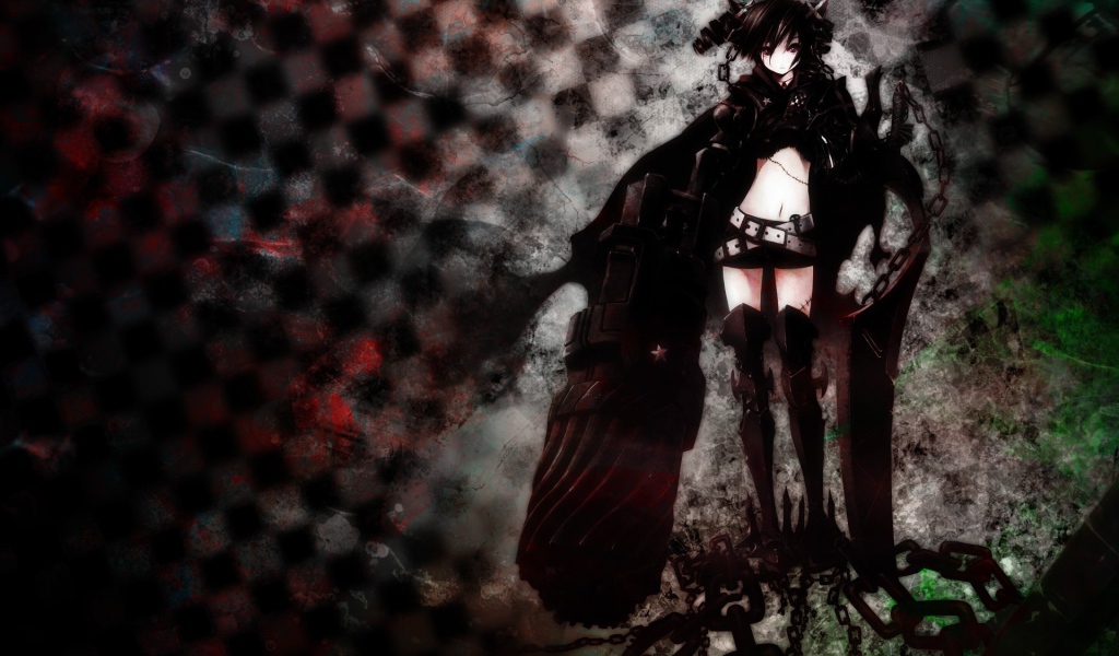 Персонаж аниме Black Rock Shooter