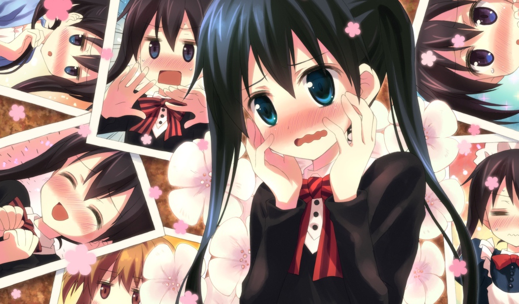 Девушка Айя из аниме Золотая мозаика