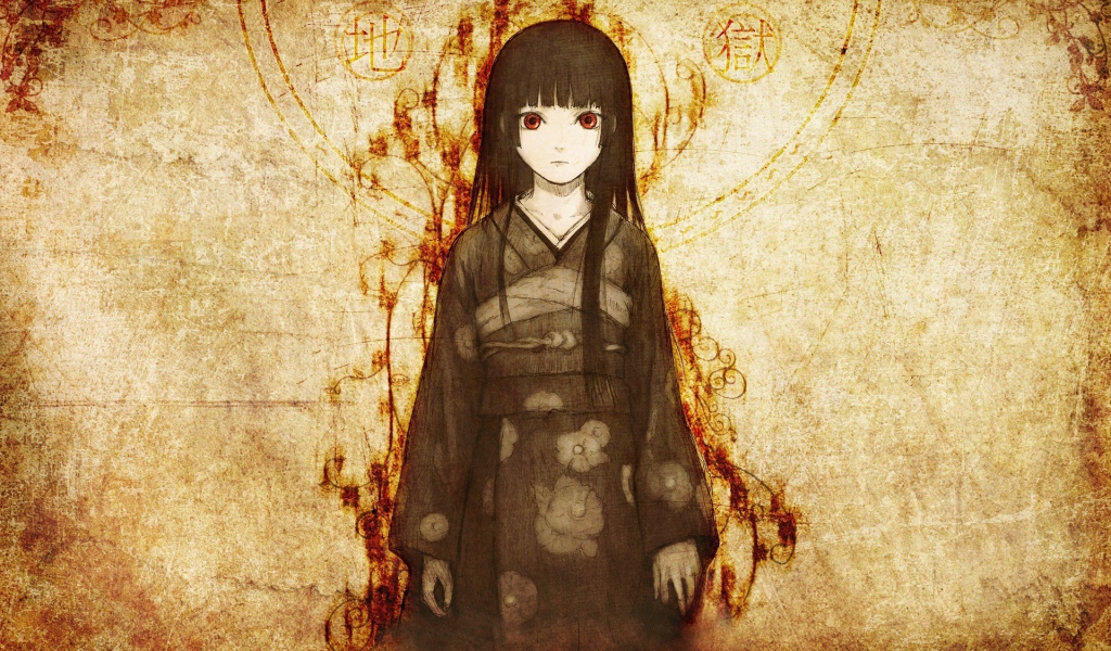 Девушка аниме Энма Ай