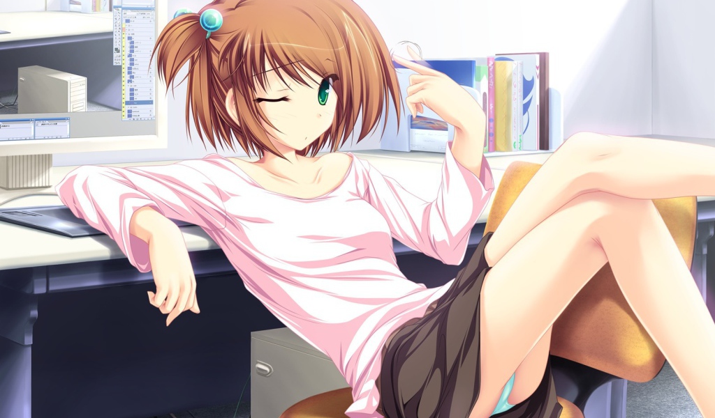 Девушка аниме Ina Koi