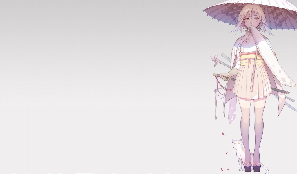 Девушка аниме Кагамина Рин