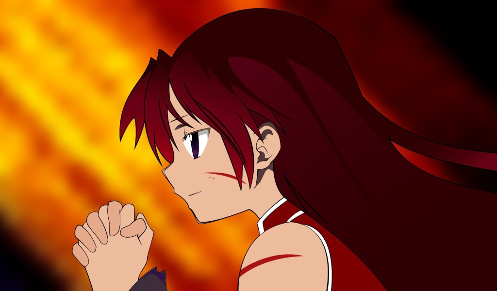 Аниме девушка Mahou Shoujo Madoka Magica