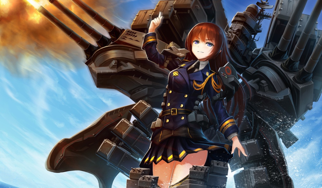 Девушка аниме командует боевым роботом, Kantai Collection