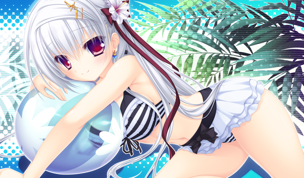 Аниме девушка в купальнике, Justy x Nasty