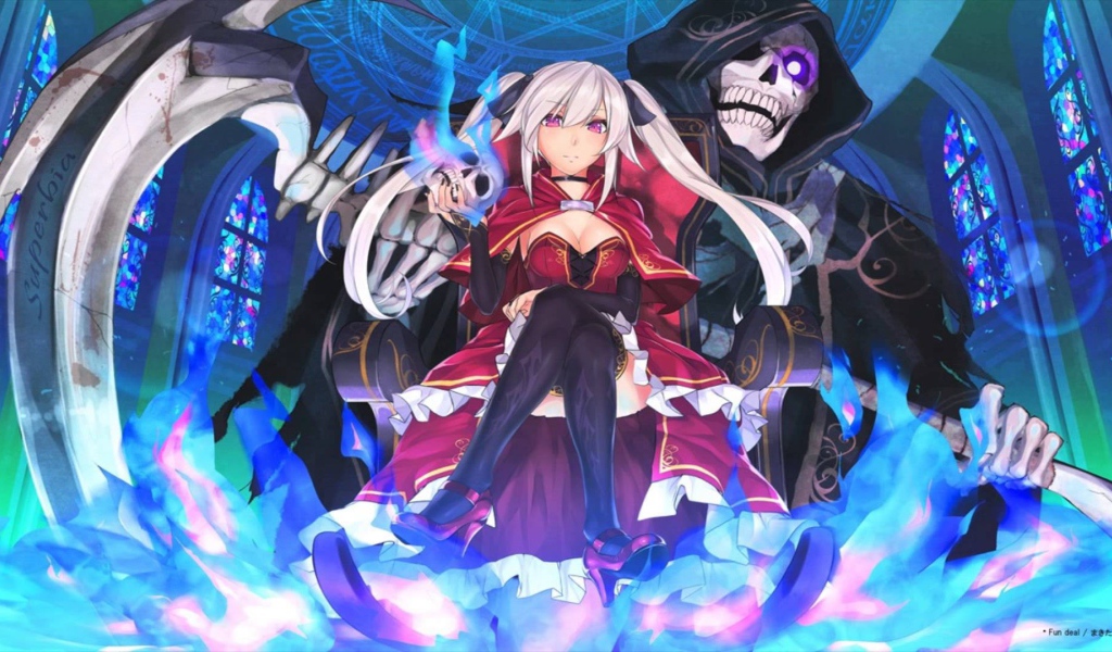 Аниме девушка владыка смерти