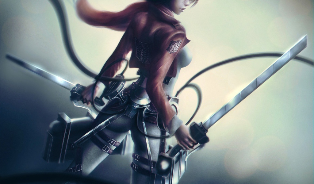 Девушка аниме с мечами, Атака Титанов