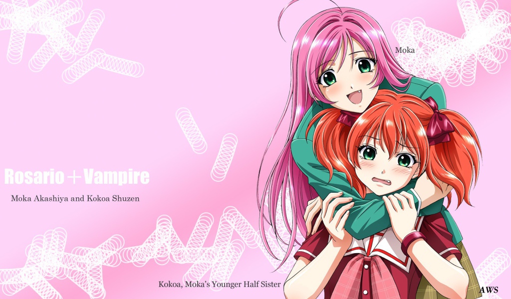 Аниме сериал Крестик + Вампир