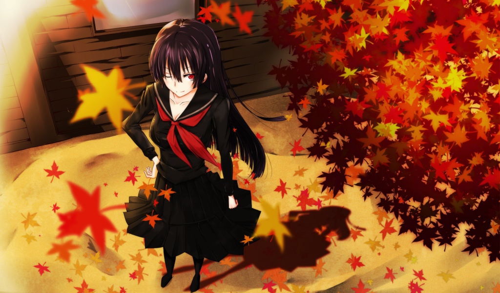 Осень в аниме Сумеречная дева и амнезия