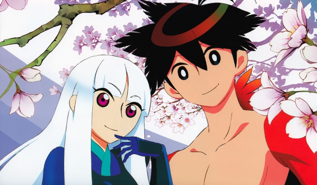 Парень и девушка из аниме Истории мечей