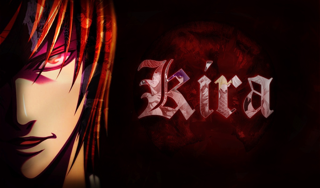 Персонаж Кира из аниме Тетрадь смерти