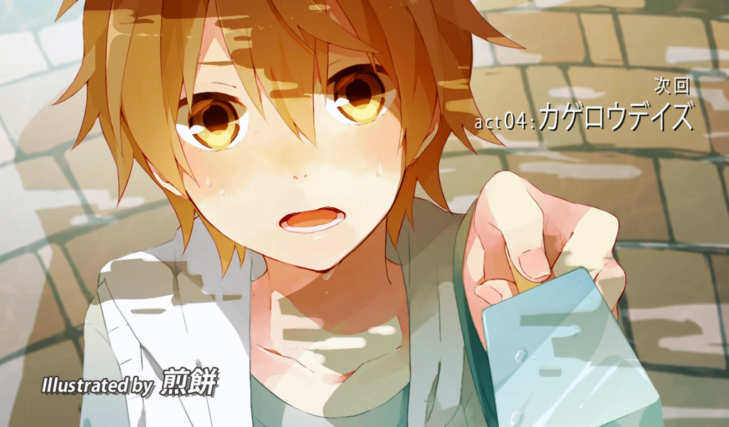 Персонаж Момо из аниме Kagerou Project