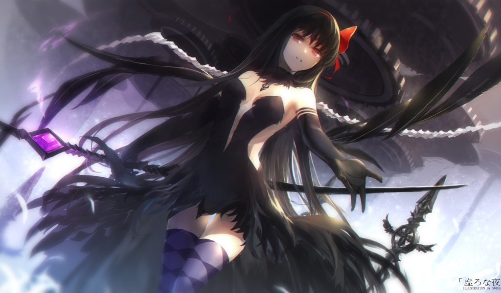 Персонаж аниме Девочка-волшебница Мадока