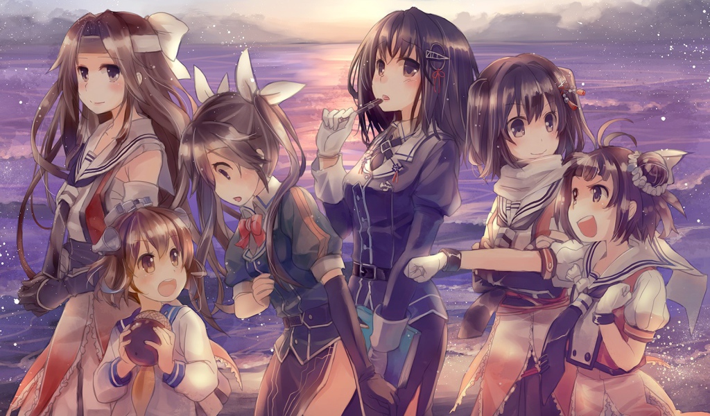 Персонажи аниме Kantai Collection