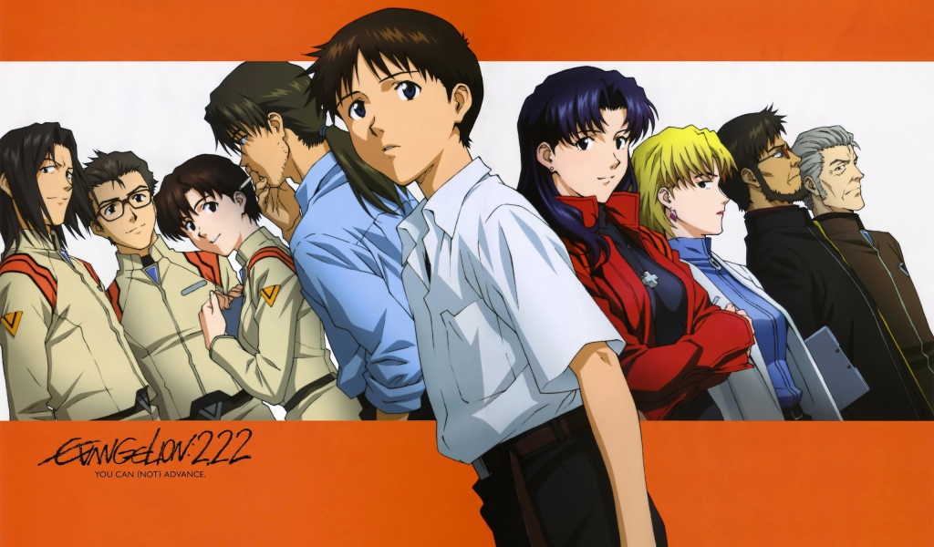 Персонажи аниме Evangelion 222