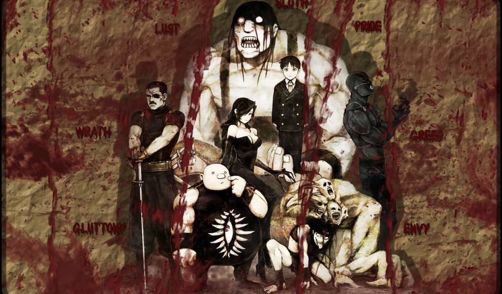 Персонажи из аниме Стальной алхимик