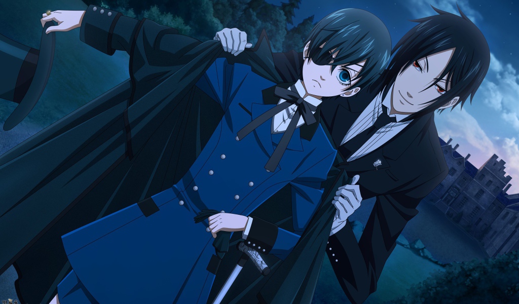 Пара из аниме Демон-дворецкий